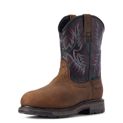 Ariat WorkHog Kahverengi / Çikolata Iş Ayakkabıları Erkek (42105-873)